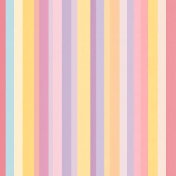 Peel and Stick Wallpaper Pastel Stripes Rainbow Summer Wall Mural 23.6in x 9.8ft Self Adhesive Removable Wall Paper Renter Friendly Wallpaper for Bedroom Bathroom