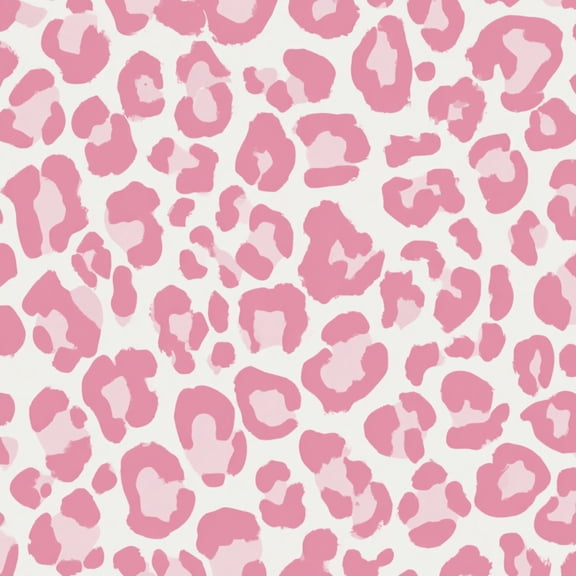 Peel and Stick Wallpaper Pink Leopard Print Soft Pastel Shades Wall Mural 23.6in x 9.8ft Self Adhesive Removable Wall Paper Renter Friendly Wallpaper for Nursery Bedroom Cabinets