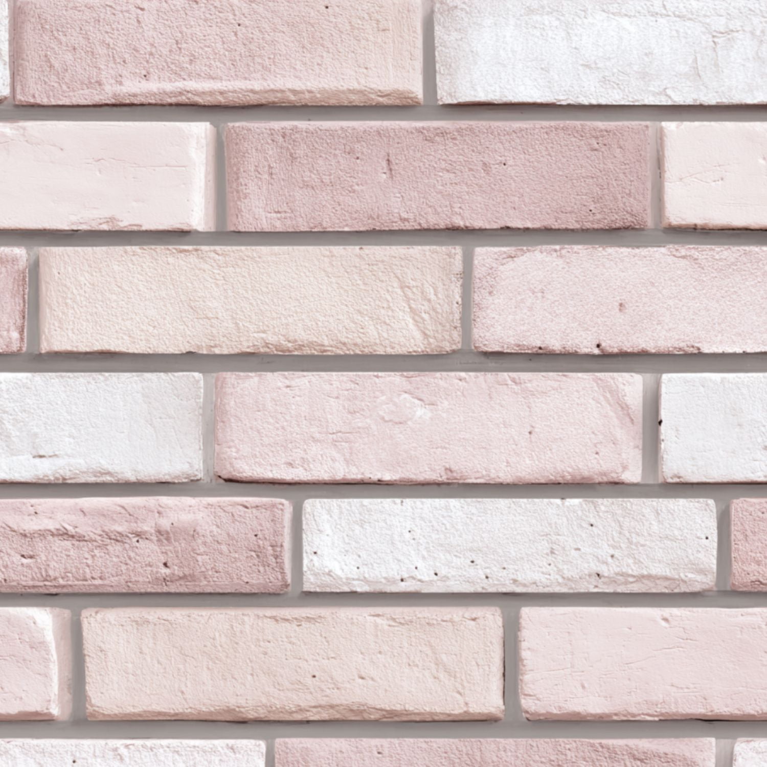Peel and Stick Wallpaper Pink White Brick coquette 17.7"x118" Contact Paper Soft Wall Minimal Modern Removable Self Adhesive Waterproof Wall Decor for Bedroom Kitchen Cabinets