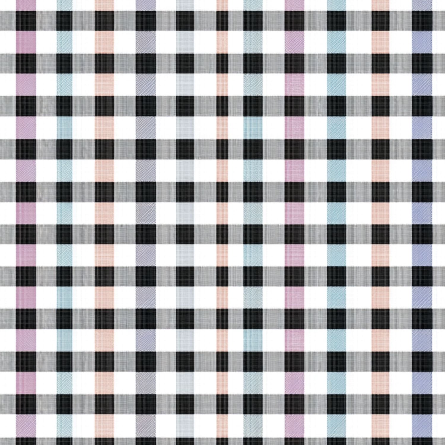 Peel and Stick Wallpaper Plain Black White Grey Gingham Tartan Plaid Wall Mural 17.7in x 9.8ft Self Adhesive Removable Wall Paper Renter Friendly Wallpaper for Bedroom Bathroom