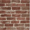 Peel and Stick Wallpaper Red Brick Wall Paper 17.5 x 300 Inch Self