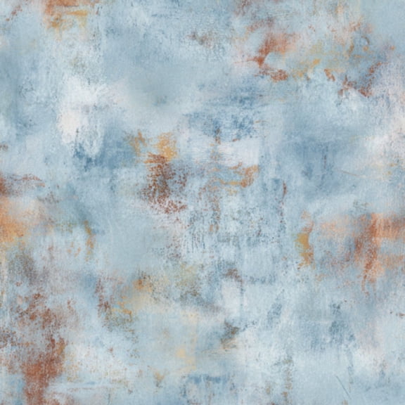 Peel and Stick Wallpaper Rustic Blue Orange Abstract Design 17.7in x 118in Contact Paper Removable Self Adhesive Wall Mural Wall Decor for Bedroom Kitchen Cabinets