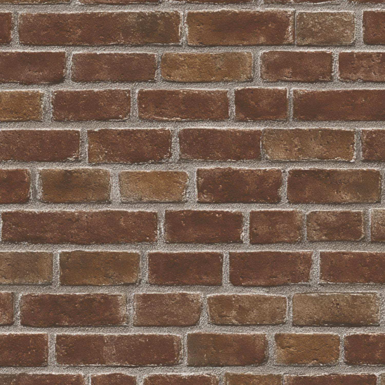 Peel and Stick Wallpaper Rustic Red Brick Wall Texture Rough Grout ...