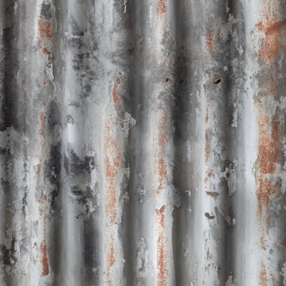 Peel and Stick Wallpaper Rustic Weathered Metal Red Black Patina Texture 24in x 118in Contact Paper Removable Self Adhesive Wall Mural Wall Decor for Bedroom Kitchen Cabinets