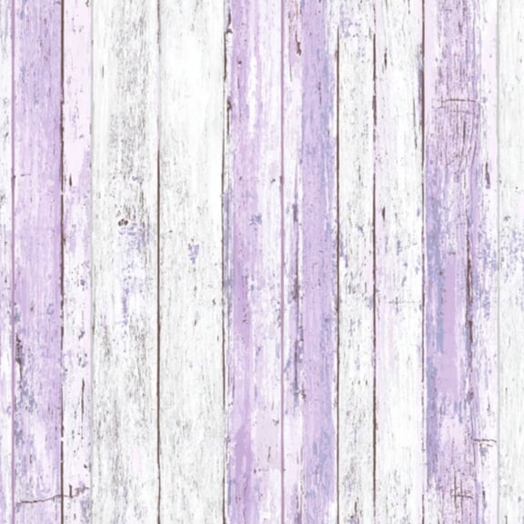 Peel and Stick Wallpaper Rustic White Lavender Wooden Plank Weathered 24in x 118in Contact Paper Removable Self Adhesive Wall Mural Wall Decor for Bedroom Kitchen Cabinets