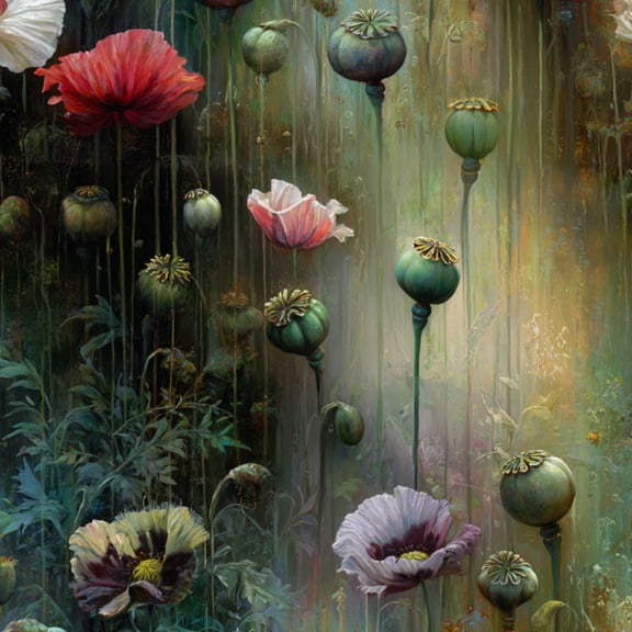 Peel and Stick Wallpaper Scarlet Pink Blossoms Antique Botanical Chart Style Wallpaper for Nursery Bedroom 17.7in x 9.8ft Floral Contact Paper for Cabinets Drawers Removable Wall Paper