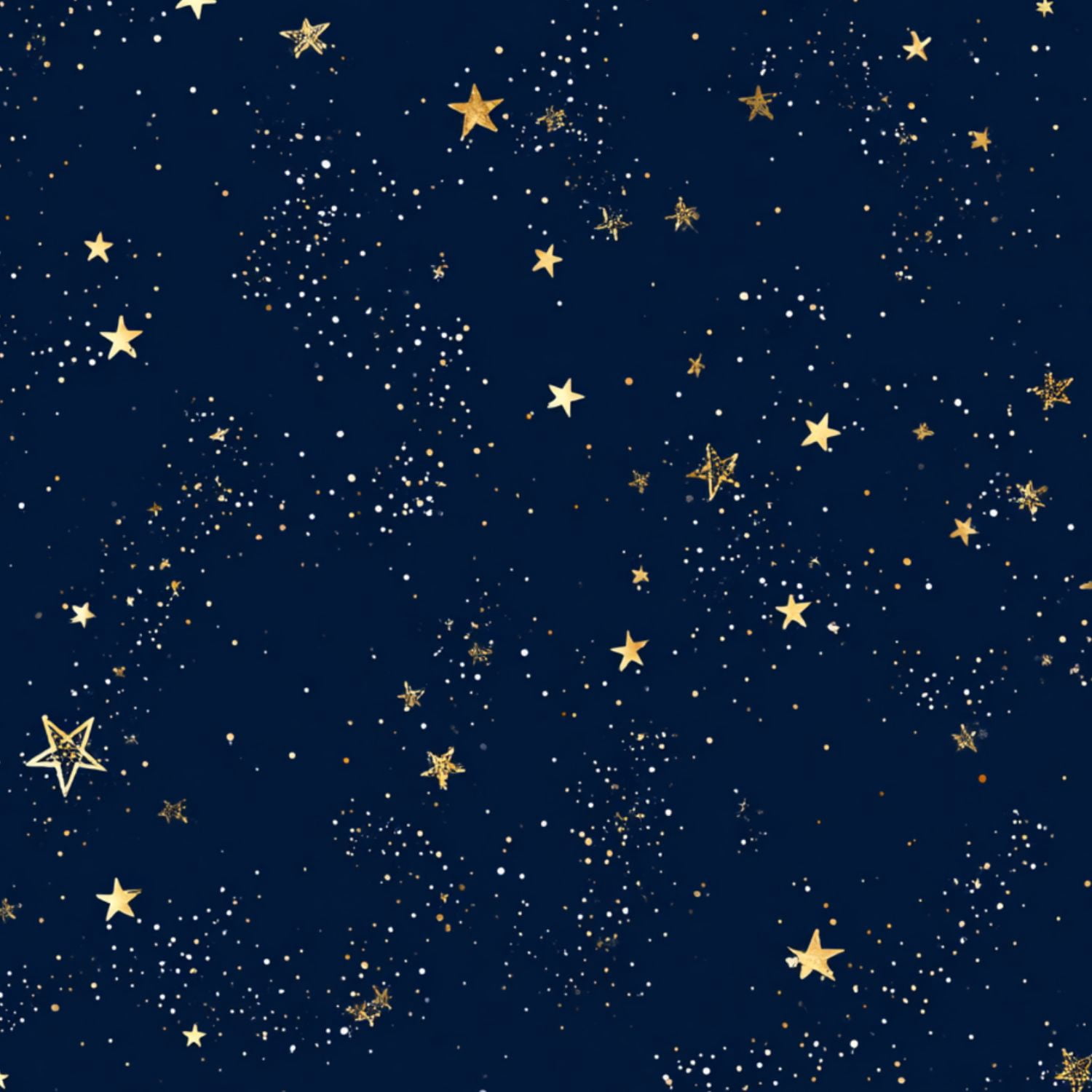 Peel and Stick Wallpaper Seamless galaxy blue gold constellations stars ...