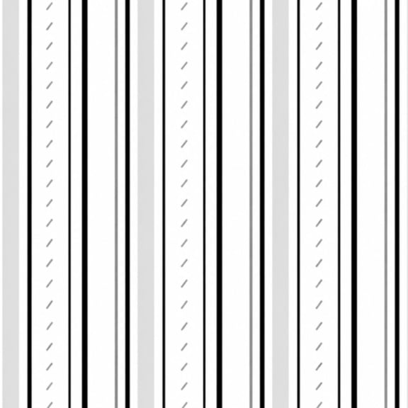 Peel and Stick Wallpaper Seamless vertical lines Black lines white Simple repeat Wall Mural 23.6in x 9.8ft Self Adhesive Removable Wall Paper Renter Friendly Wallpaper for Nursery Bedroom Cabinets
