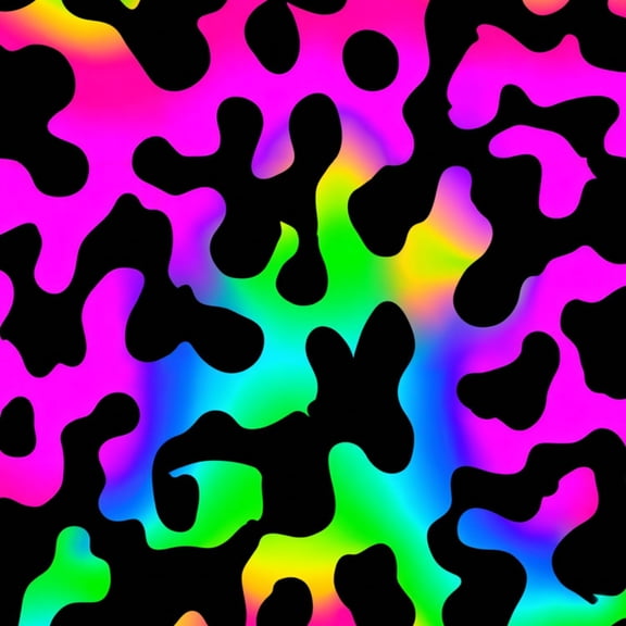Peel and Stick Wallpaper Square Rainbow leopard seamless Rainbow spots Rainbow Leopard 24in x 118in Contact Paper Removable Self Adhesive Wall Mural Wall Decor for Bedroom Kitchen Cabinets