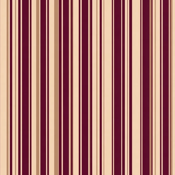 Peel and Stick Wallpaper Striped Burgundy Beige Vertical Lines Wall Mural 23.6in x 9.8ft Self Adhesive Removable Wall Paper Renter Friendly Wallpaper for Bedroom Studio Lake House