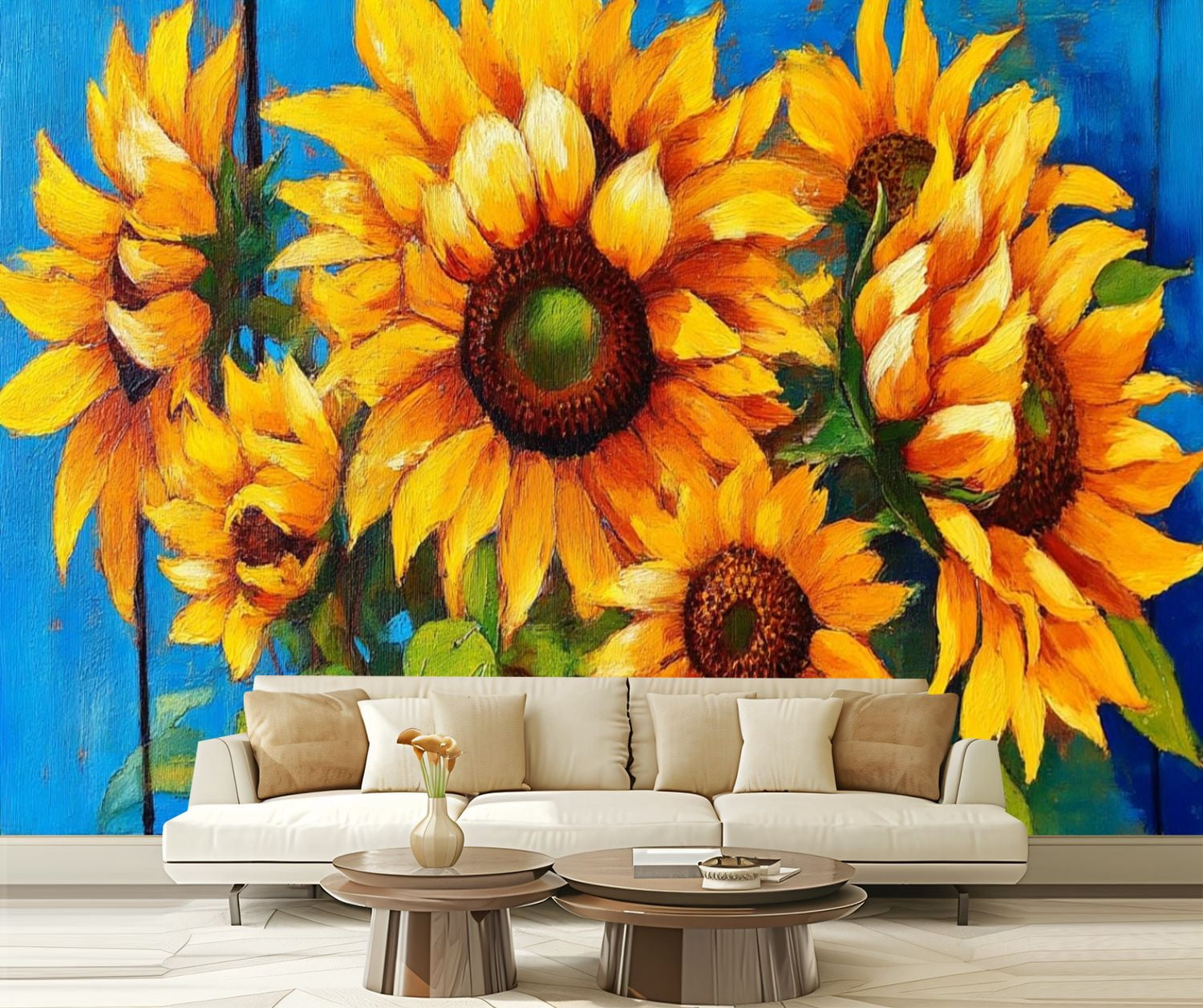 Sunflower Peel And Stick Wallpaper