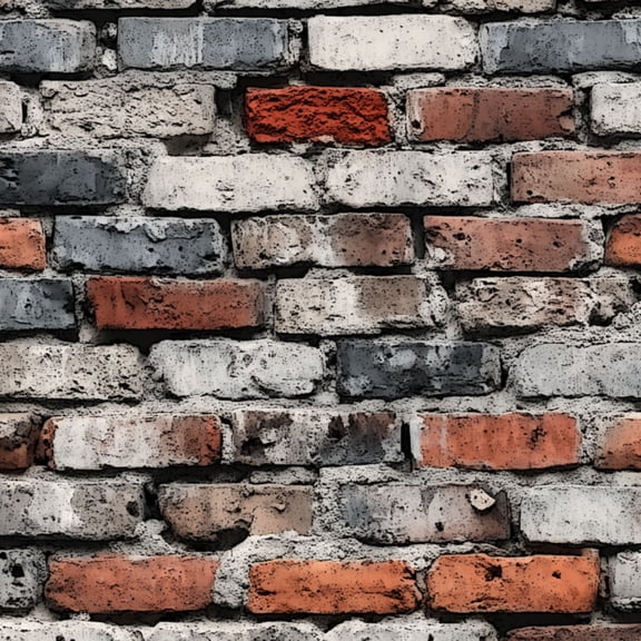 Peel and Stick Wallpaper Textured Brick Wall Red Gray White Bricks Rustic Style Rustic Wall Mural 17.7in x 9.8ft Self Adhesive Removable Wall Paper Renter Friendly Wallpaper for Bedroom Cabinets