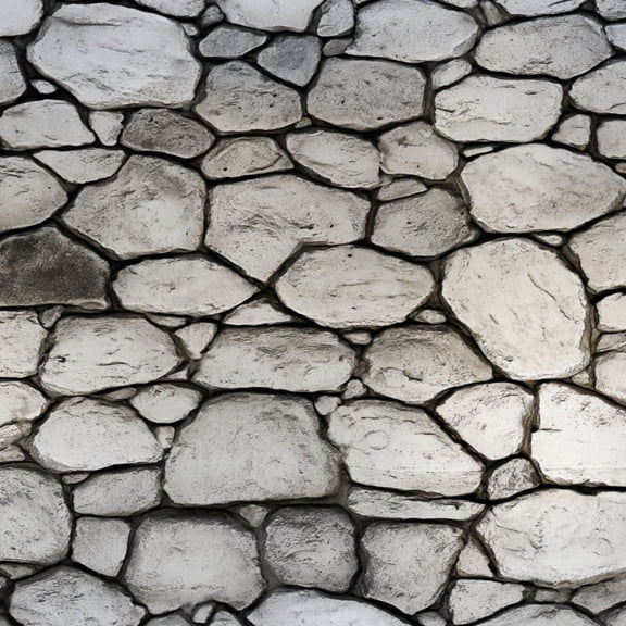 Peel and Stick Wallpaper Textured Stone Wall Irregular Shapes Neutral Tones Wall Mural 23.6in x 9.8ft Self Adhesive Removable Wall Paper Renter Friendly Wallpaper for Bedroom Nursery