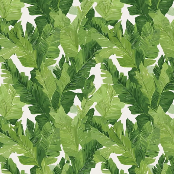 Peel and Stick Wallpaper Tropical Green Leaf Bold Foliage Wall Mural 17.7in x 9.8ft Self Adhesive Removable Wall Paper Renter Friendly Wallpaper for Nursery Bedroom Cabinets