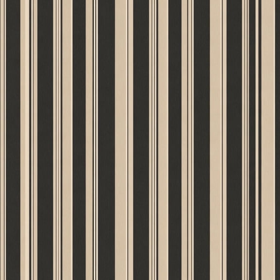 Peel and Stick Wallpaper Vertical Beige Charcoal Striped Modern Minimalist Wall Mural 17.7in x 9.8ft Self Adhesive Removable Wall Paper Renter Friendly Wallpaper for Bedroom Studio Lake House