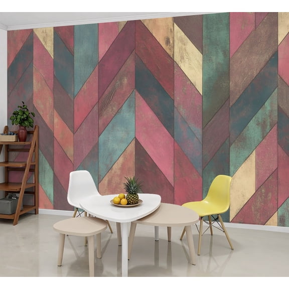 Peel and Stick Wallpaper Wall Murals Western Tribal Southwestern 69"H x 96"W Removable Wall Paper Self-Adhesive Wall Decor for Bedroom Living Room Nursery