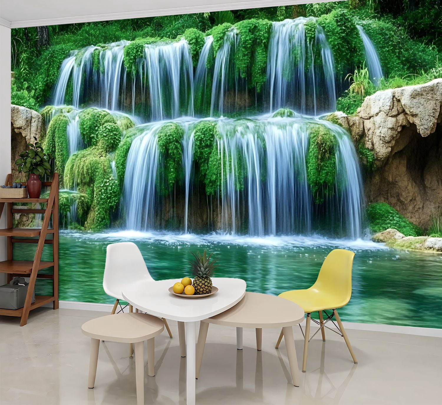 Peel and Stick Wallpaper Wall Murals Waterfall Nature Picture Landscape ...