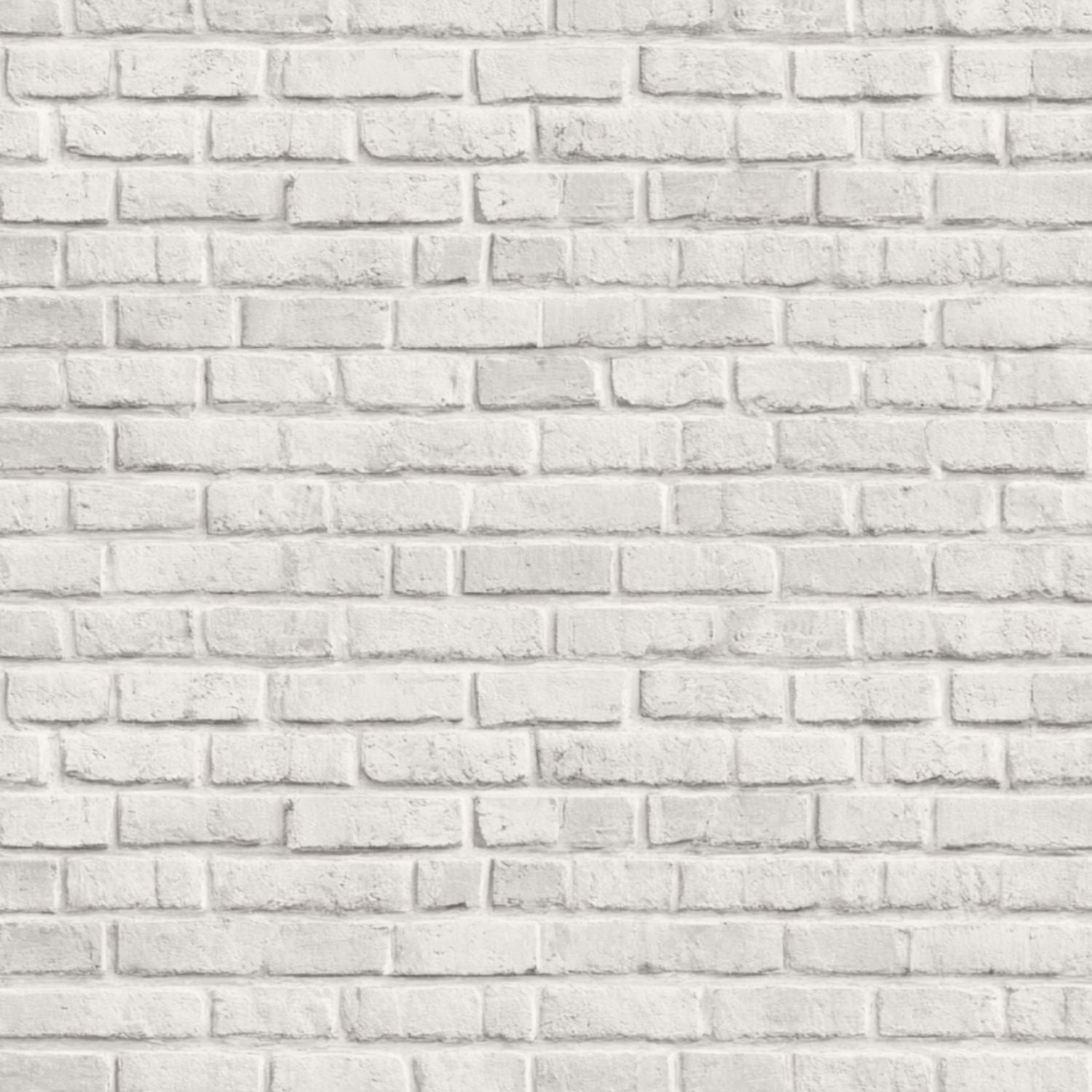 Peel and Stick Wallpaper White Brick Wall Texture Subtle Grains Details ...