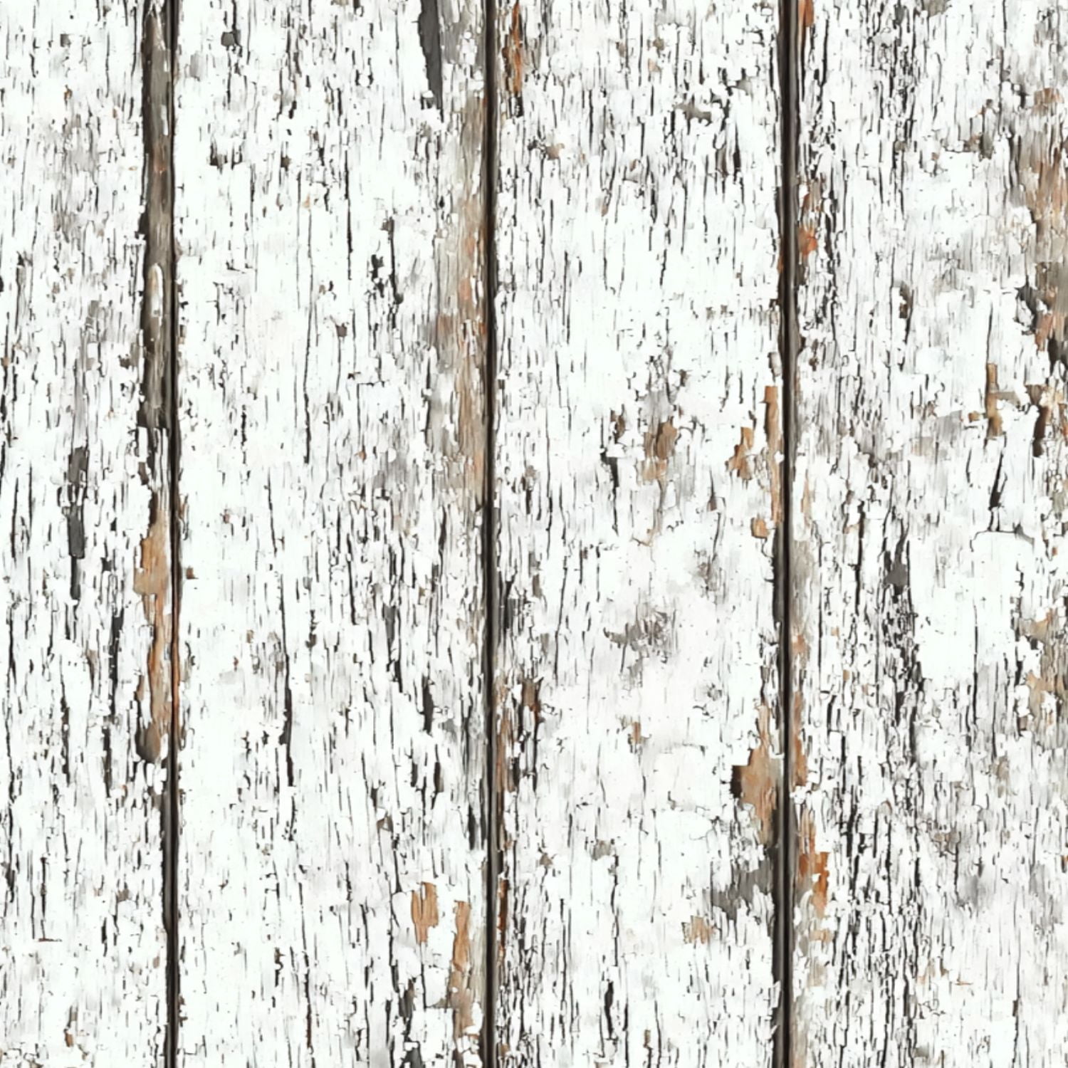 Peel and Stick Wallpaper White Rustic Wooden Planks Peeling Paint Distressed Wall Mural 23.6in x 9.8ft Self Adhesive Removable Wall Paper Renter Friendly Wallpaper for Nursery Bedroom Cabinets