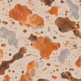 Peel and Stick Wallpaper abstract Rusty Metal Rich Brown Orange Tones ...