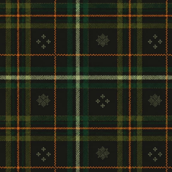 Peel and Stick Wallpaper brown green checkered Herringbone seamless tartan 17.7"x118" Contact Paper Removable Self Adhesive Waterproof Wall Decor for Bedroom Kitchen Cabinets