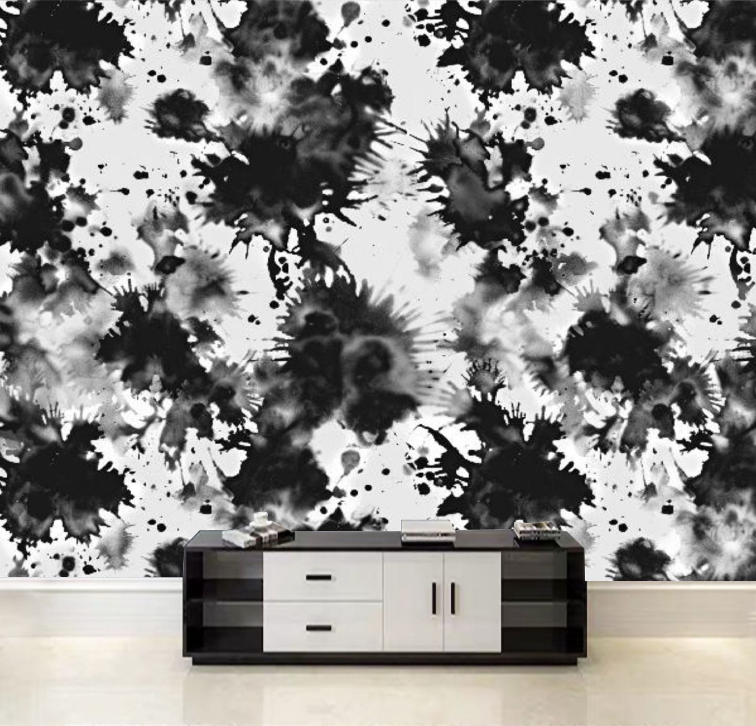 Peel and Stick Wallpaper dye Geometric tradition pattern texture ...
