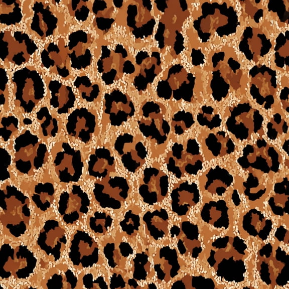 Peel and Stick Wallpaper leopard brown classic print skin wild cat Fashion Wall Mural 17.7in x 9.8ft Self Adhesive Removable Wall Paper Renter Friendly Wallpaper for Nursery Bedroom Cabinets