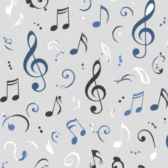 Peel and Stick Wallpaper misic set Abstract music various music notes Wall Mural 23.6in x 9.8ft Self Adhesive Removable Wall Paper Renter Friendly Wallpaper for Nursery Bedroom Cabinets