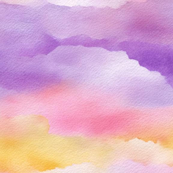 Peel and Stick Wallpaper pink purple sunset watercolor pastel abstract yellow ombre sky 24in x 118in Contact Paper Removable Self Adhesive Wall Mural Wall Decor for Bedroom Kitchen Cabinets