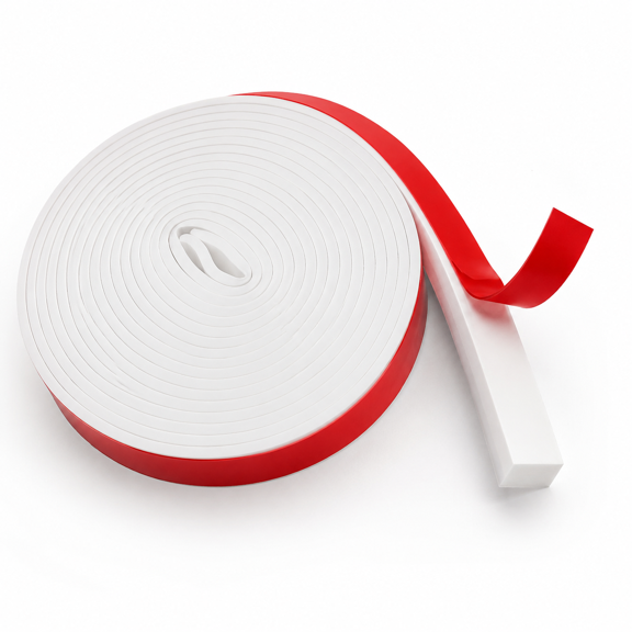 Peel & Stick Window Grid Kit 0.79" X 36ft White Tpe Trim