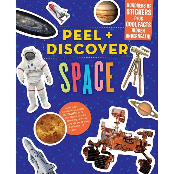 Peel + Discover Peel + Discover: Space, (Paperback)