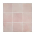 thumbnail image 1 of Peel and Stick Backsplash Tiles, 10 Sheets Rabat Pink Faux Spanish Handmade Tile for Kitchen, Bathroom, Wall Tile (12" x 12"), 1 of 7