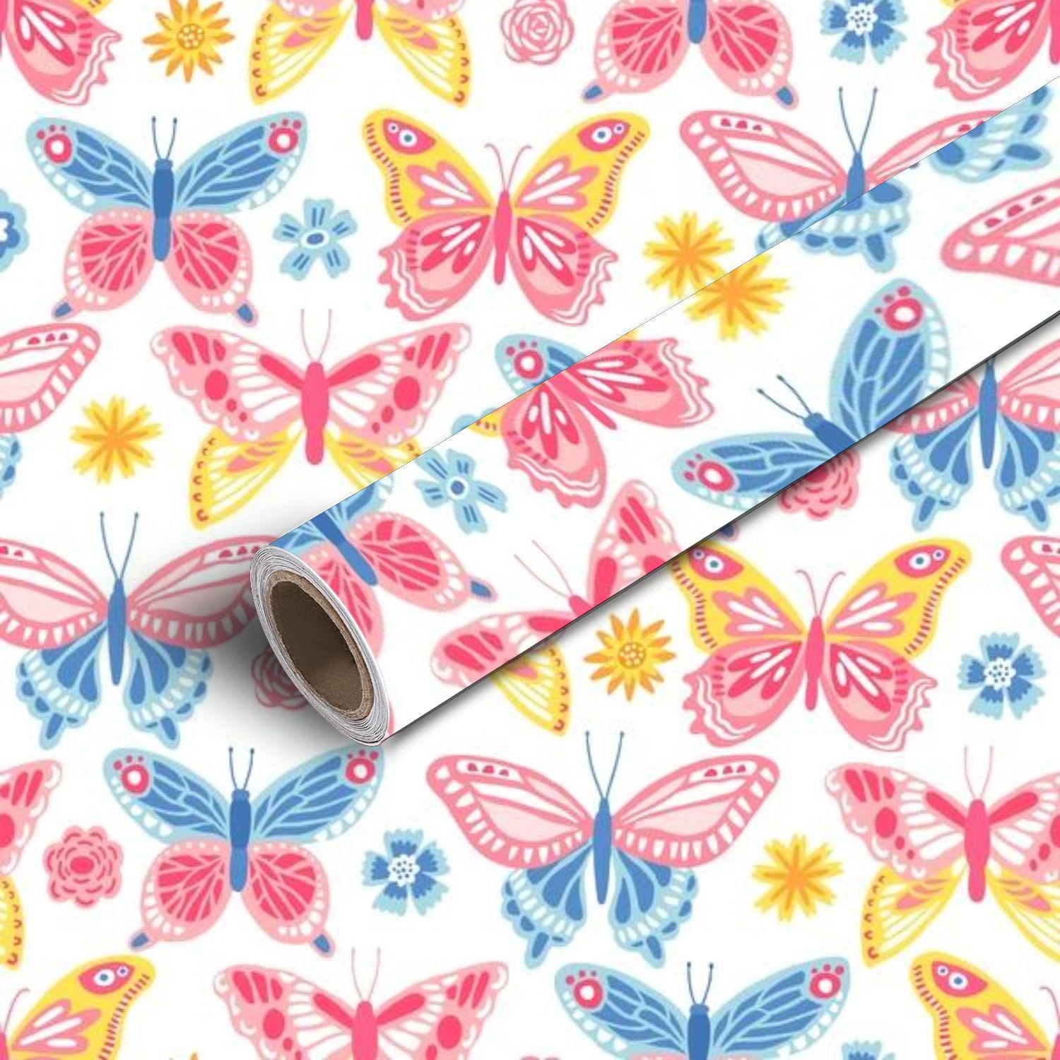 Peel and Stick Canvas Wallpaper Art Wall Mural Cute colorful ...