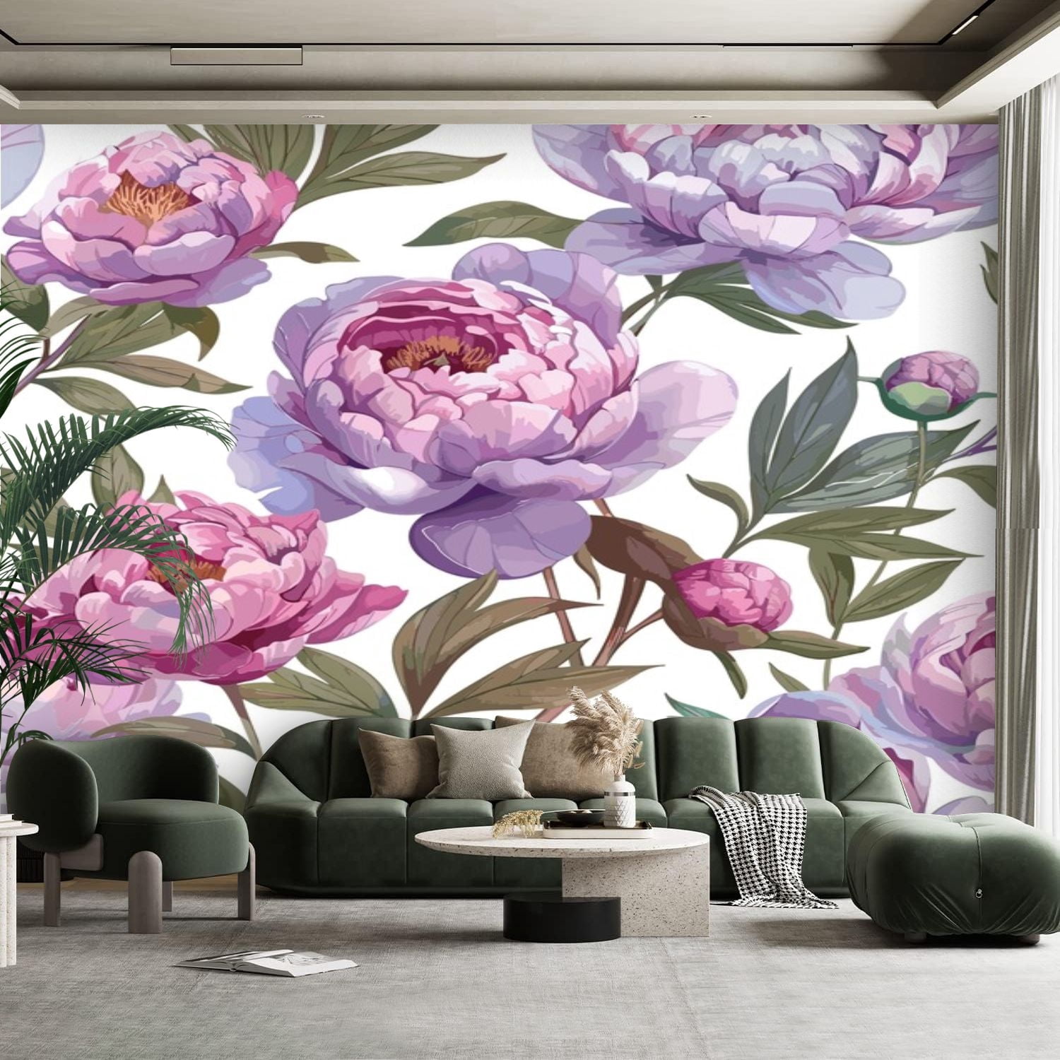 Peony Wallpaper Peel And Stick