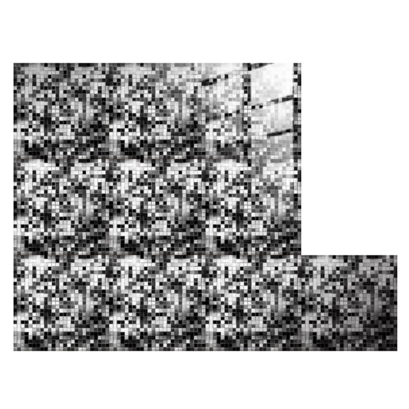 Peel and Stick Ceramic Tile Paste, 3D Lattice Crystal Wall Sticker for Kitchen Bathroom, DIY Adhesive Decals, 10pcs