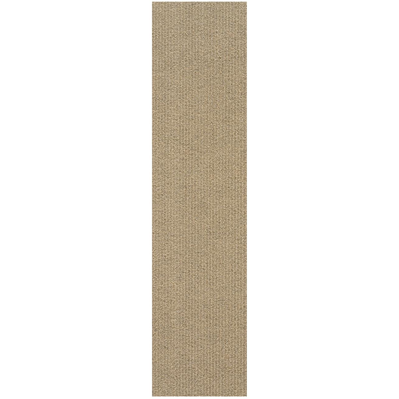 Chestnut Brown 9" x 36" Peel and Stick Carpet Tile Plank