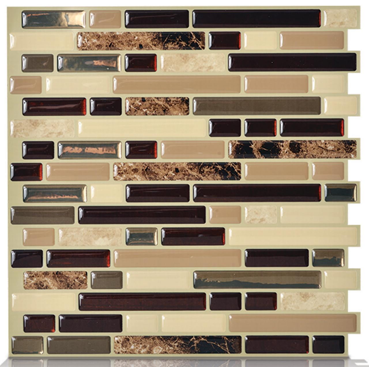 Peel and Stick Decorative Mosaic Wall Tile 10 Peel and Stick Decorative Mosaic Wall Tile 10