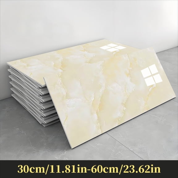 Peel and Stick Wall Panels, Marble PVC Waterproof Backsplash Tiles for Kitchen, Bathroom, Peel and Stick Tile