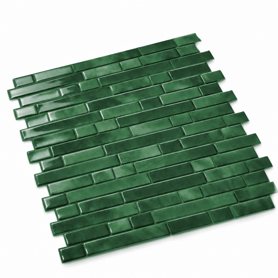 Peel and Stick Wall Tile, Forest Mist Green, 10 Pack, 12.48 x 12.48 ...