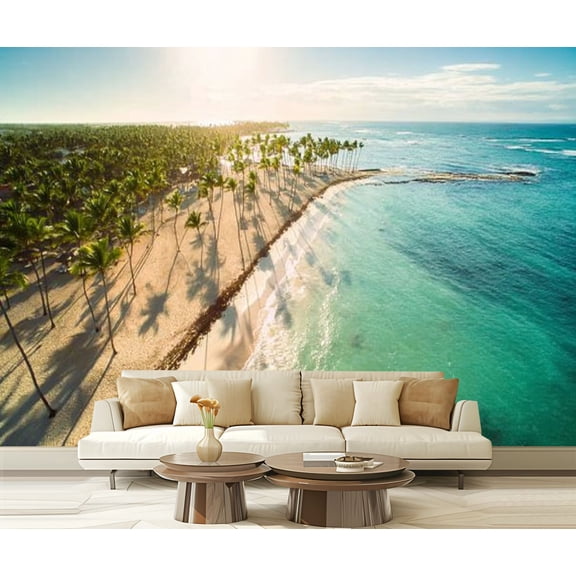 Peel and Stick Wallpaper Bathed sunlight Modern Art Wall Mural Decor Self Adhesive and Removable 69in x 98in