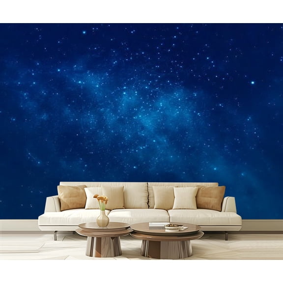 Peel and Stick Wallpaper Building Star Space Awe North Sky Abstract Astrology Modern Art Wall Mural Decor Self Adhesive and Removable 69in x 98in