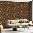 thumbnail image 1 of Peel and Stick Wallpaper Canvas Contact Paper Autumn pine cones maple yellowed oak leaves Ideal for fabric Self Adhesive and Removable 23.6in x 118in, 1 of 8