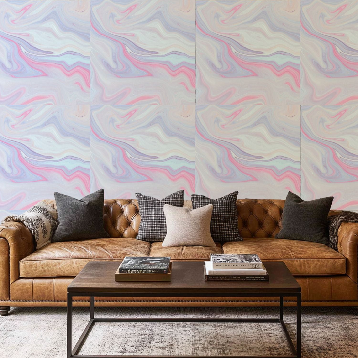 Peel and Stick Wallpaper Canvas Contact Paper Marble texture can be ...