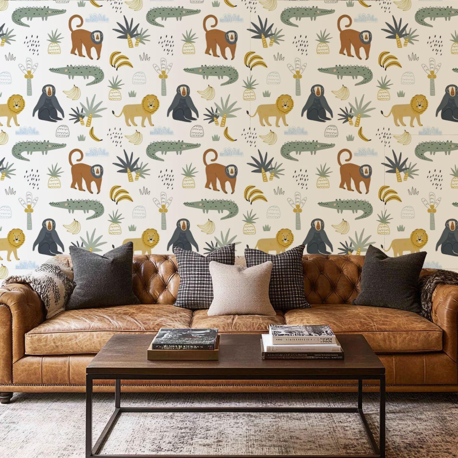 Animal Peel And Stick Wallpaper