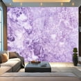 thumbnail image 1 of Peel and Stick Wallpaper Canvas Purple marble stone backgrounds Modern Art Wall Mural Decor Self Adhesive and Removable 100in x 144in, 1 of 7