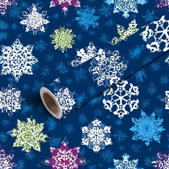 Peel and Stick Wallpaper Contact Paper snowflakes Self Adhesive and Removable 24in x 118in
