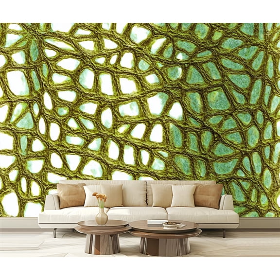 Peel and Stick Wallpaper Crocodile Modern Art Wall Mural Decor Self Adhesive and Removable 69in x 98in