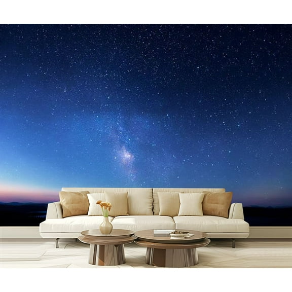 Peel and Stick Wallpaper Galaxy Modern Art Wall Mural Decor Self Adhesive and Removable 69in x 98in