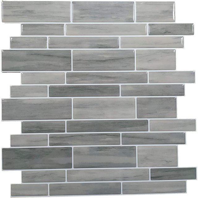 Peel and Stick Wallpaper,Peel and Stick Tile Backsplash, Pro" Thicker