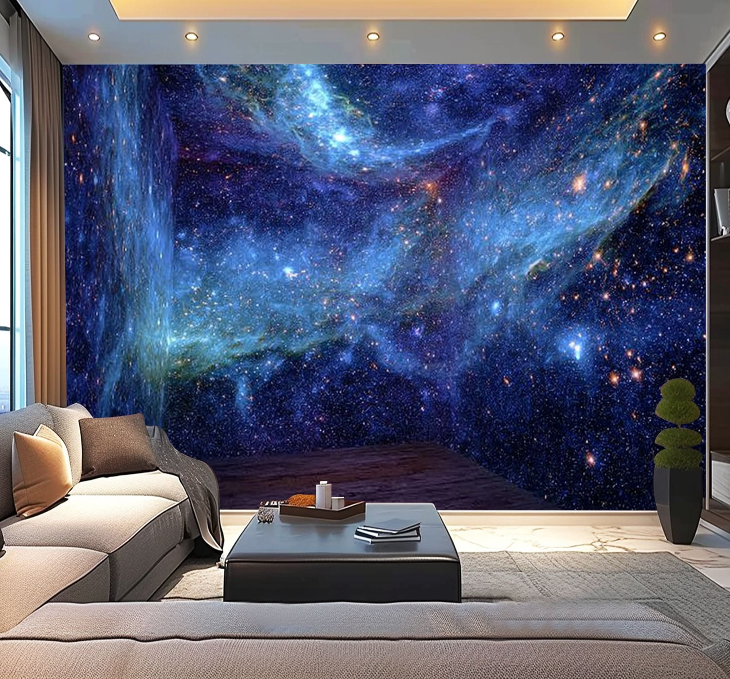 Peel and Stick Wallpaper Room Modern Art Wall Mural Decor Self Adhesive and Removable 100in x 144in